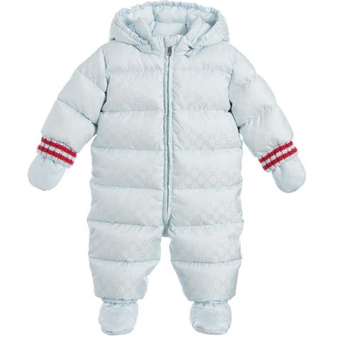 newborn gucci outfit|gucci infant snowsuit.